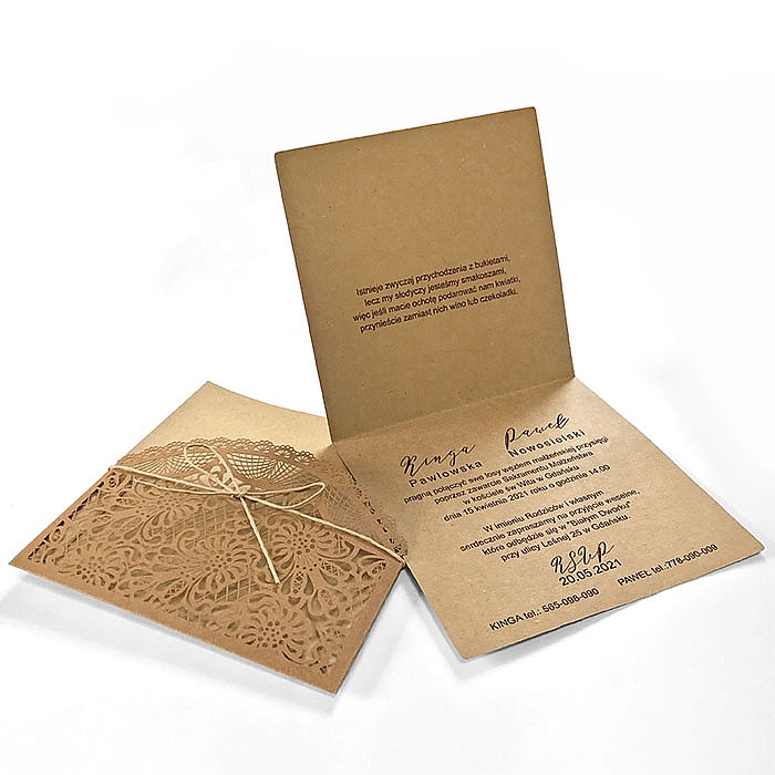 Zaproszenie F1207eco - obrazek 4