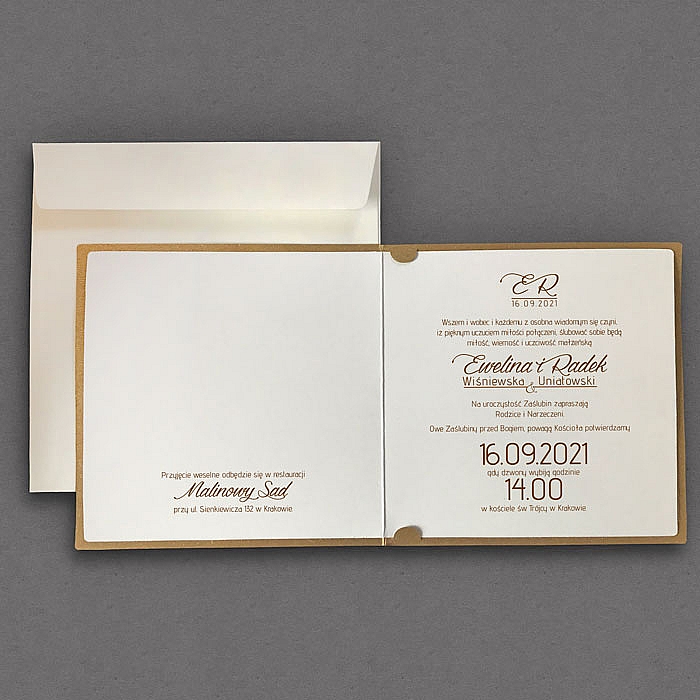 Zaproszenie F1485rg - obrazek 2