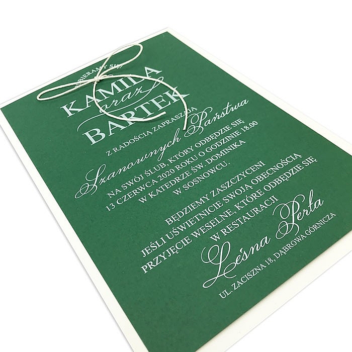 Zaproszenie F1602 - obrazek 2