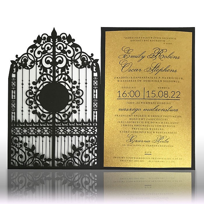 Zaproszenie F1631 - obrazek 2