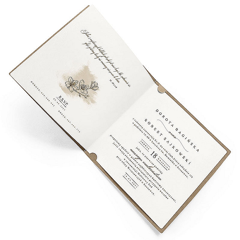 Zaproszenie F1518 - obrazek 4