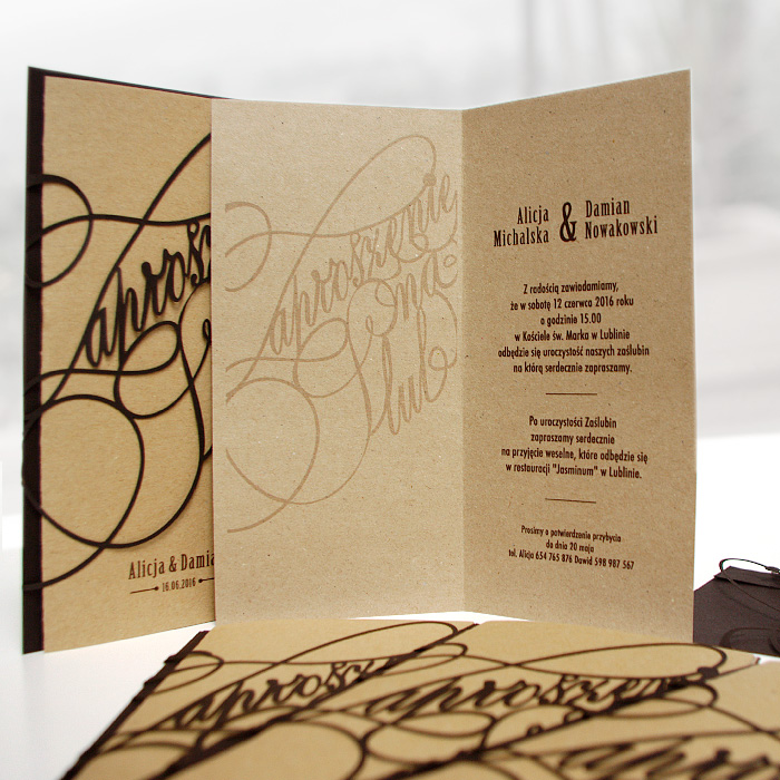 Zaproszenie F1249 - obrazek 4