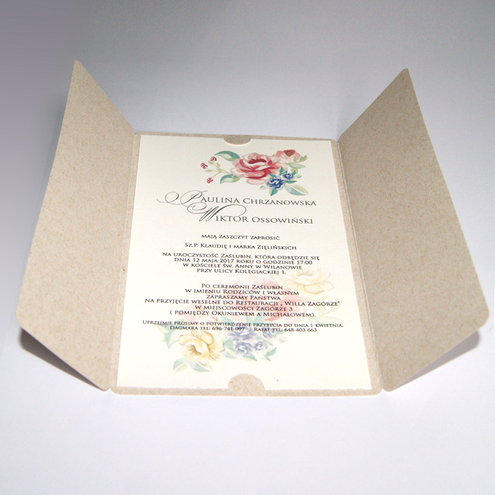 Zaproszenie F1288 - obrazek 3