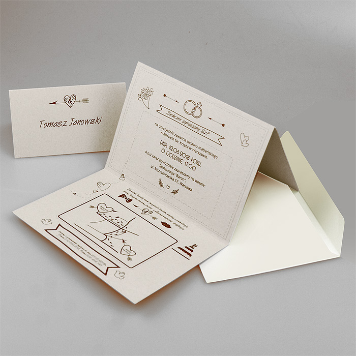 Zaproszenie F1340bt - obrazek 3