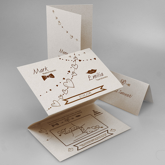 Zaproszenie F1340bt - obrazek 2