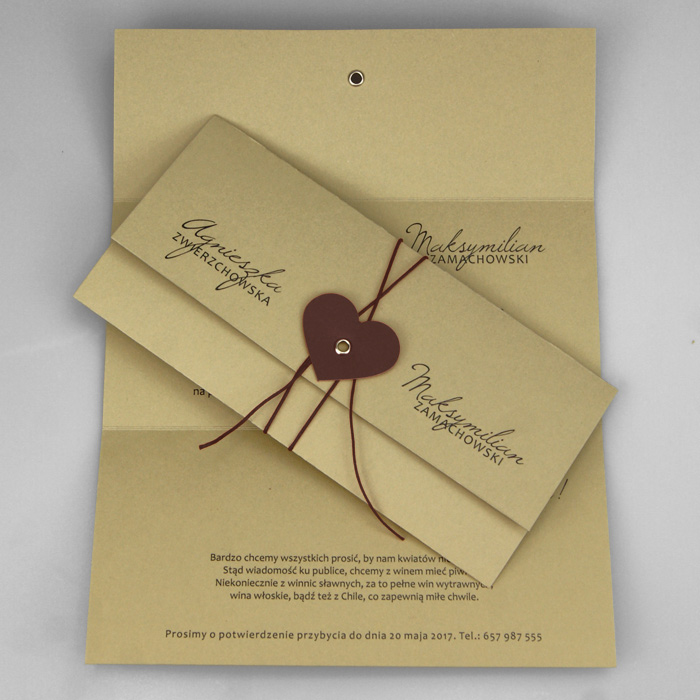 Zaproszenie F1374b - obrazek 2