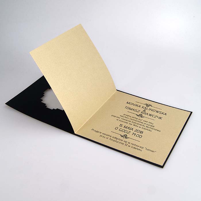 Zaproszenie F1430cz - obrazek 2