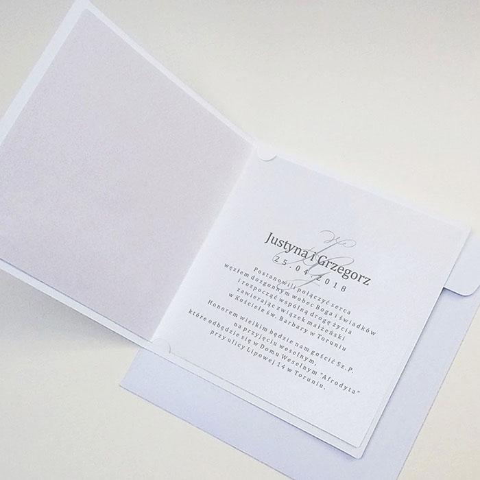 Zaproszenie F1433tb - obrazek 2