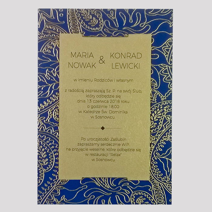 Zaproszenie F1435nm - obrazek 2