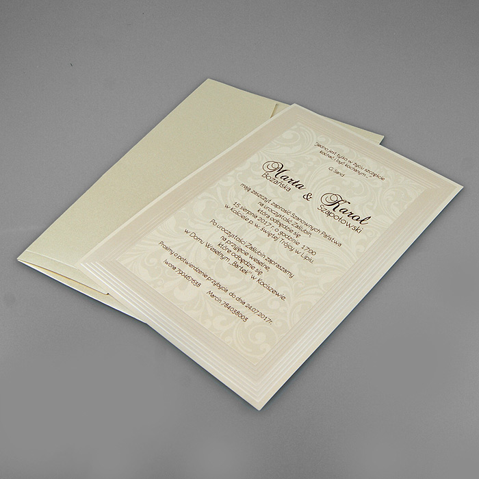 Zaproszenie F2684 - obrazek 2