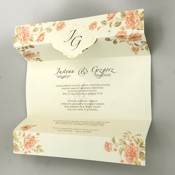 Zaproszenie F2706 - obrazek 2