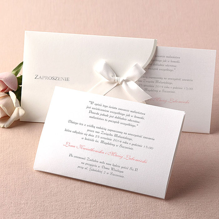 Zaproszenie TBH2131 - obrazek 2