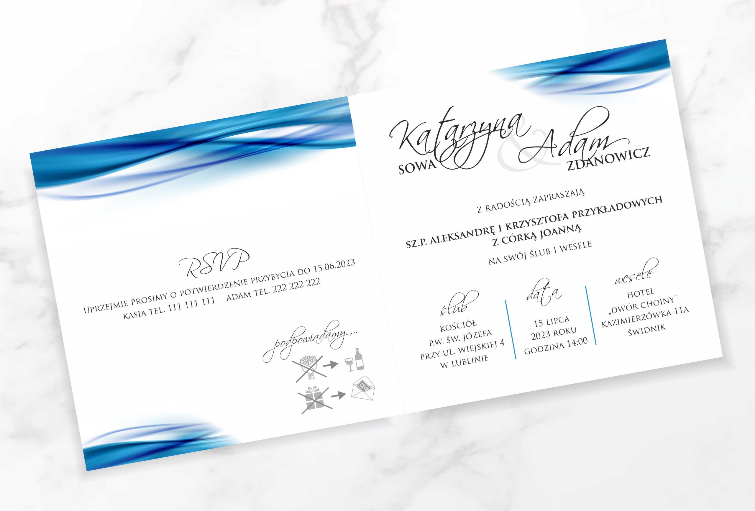 Zaproszenie Z17 - obrazek 2