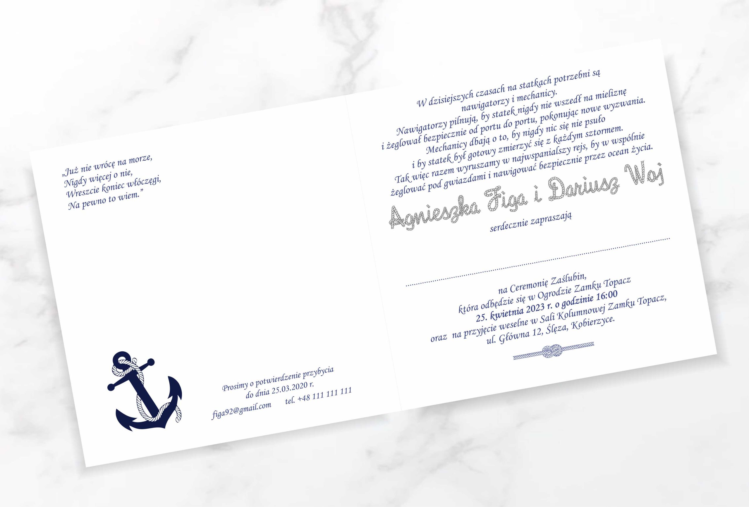 Zaproszenie Z15 - obrazek 8