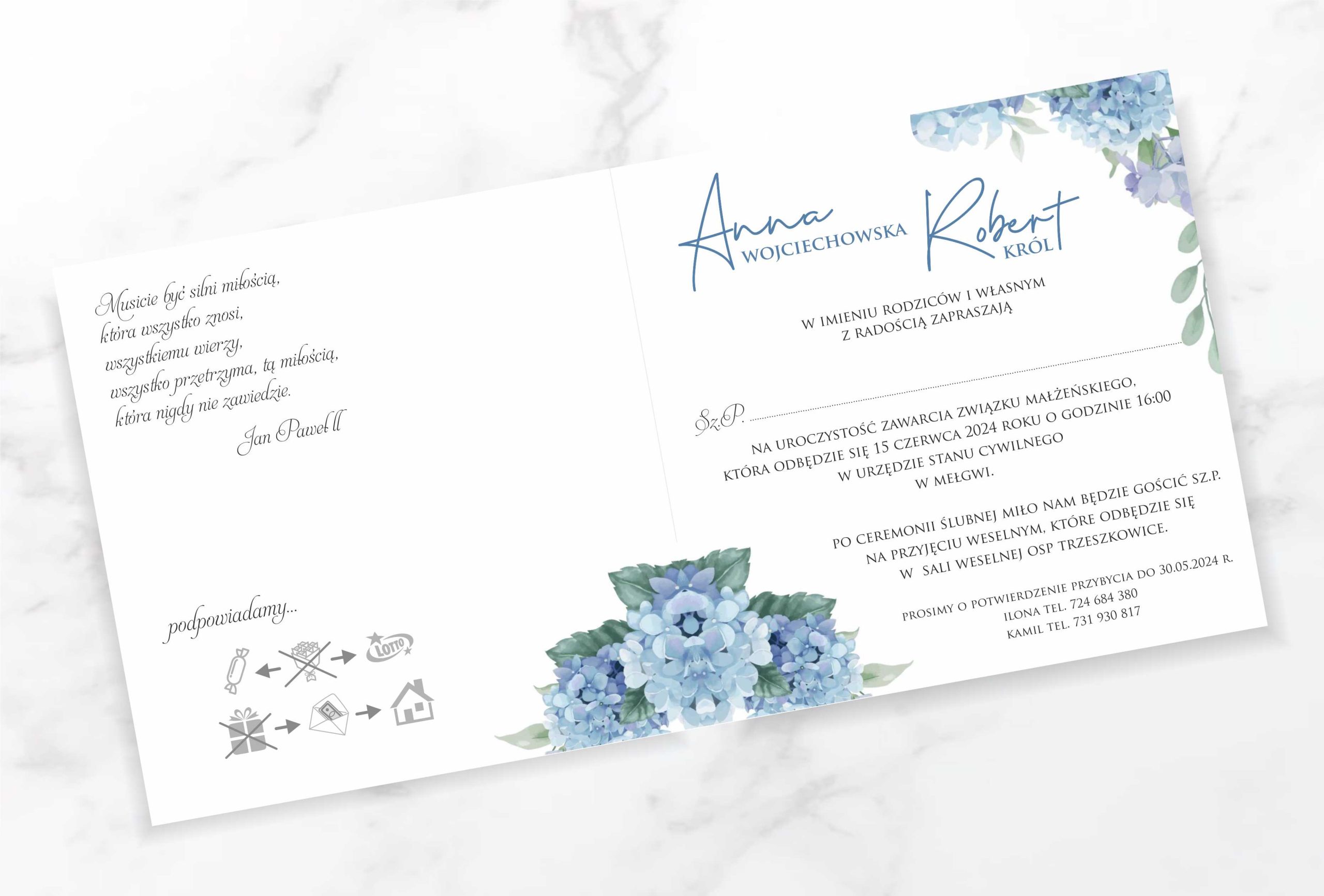 Zaproszenie Z22 - obrazek 2