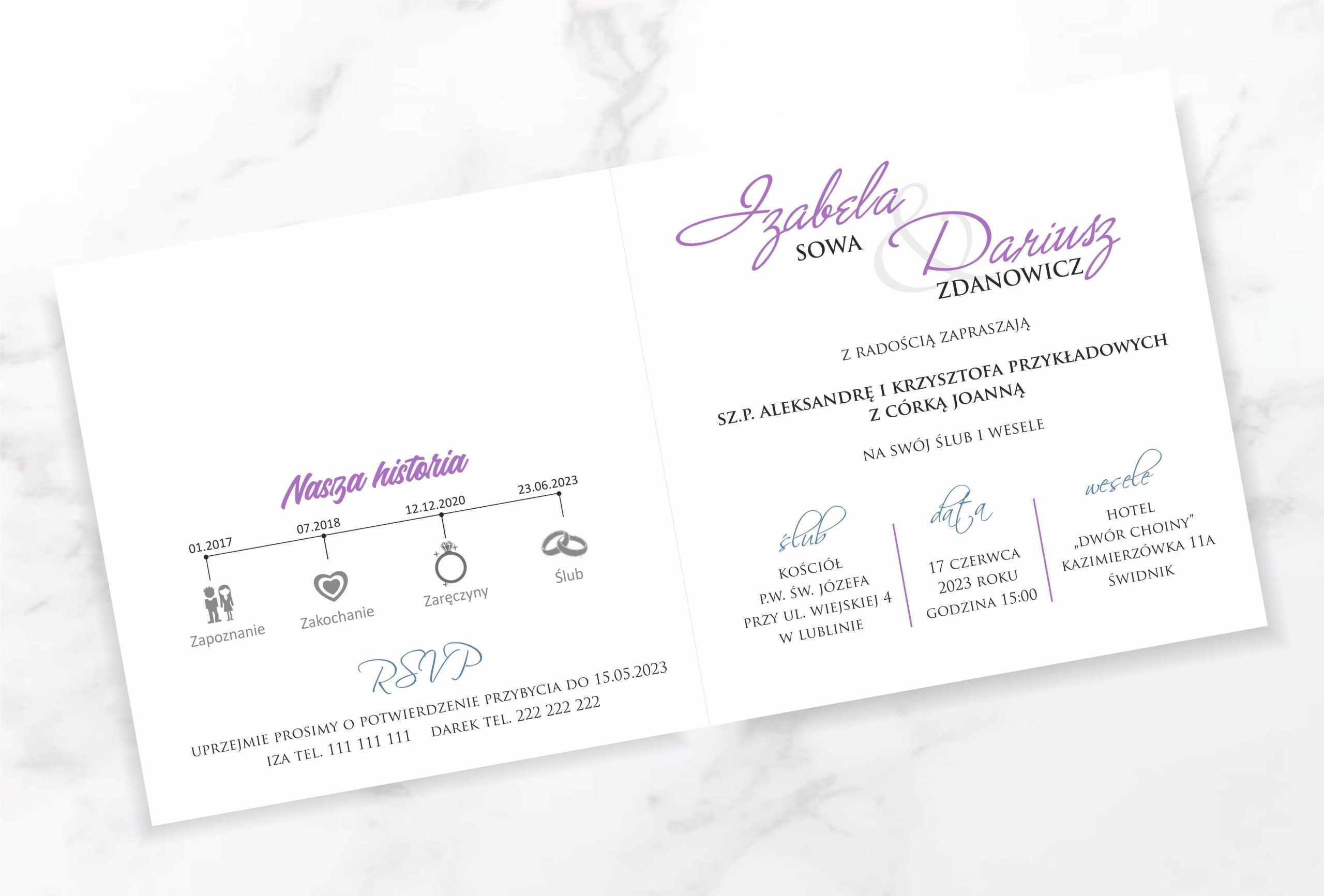 Zaproszenie Z23 - obrazek 8