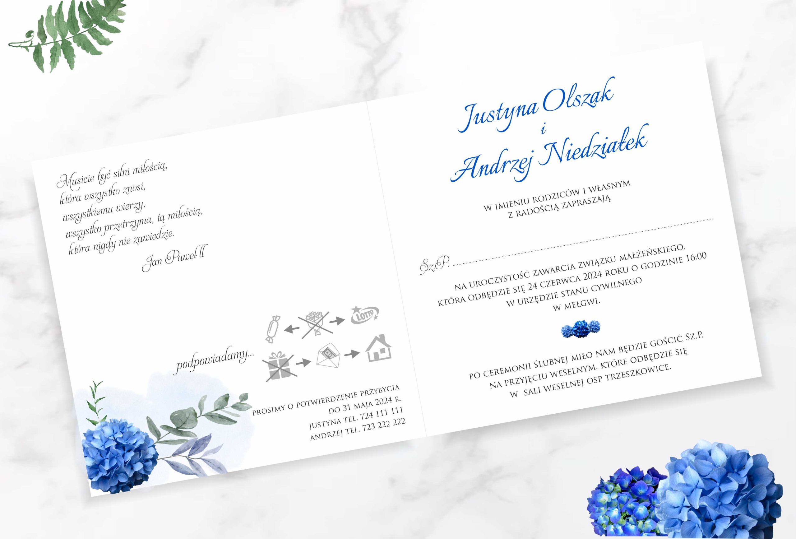 Zaproszenie Z31 - obrazek 2