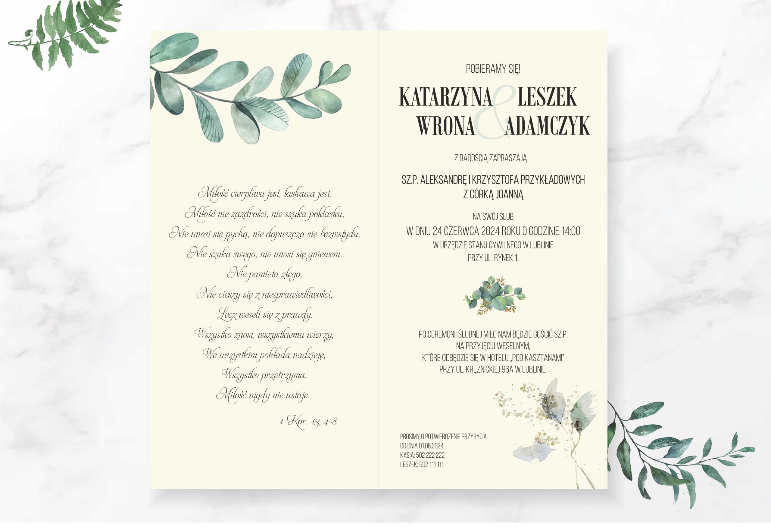 Zaproszenie Z33 - obrazek 2