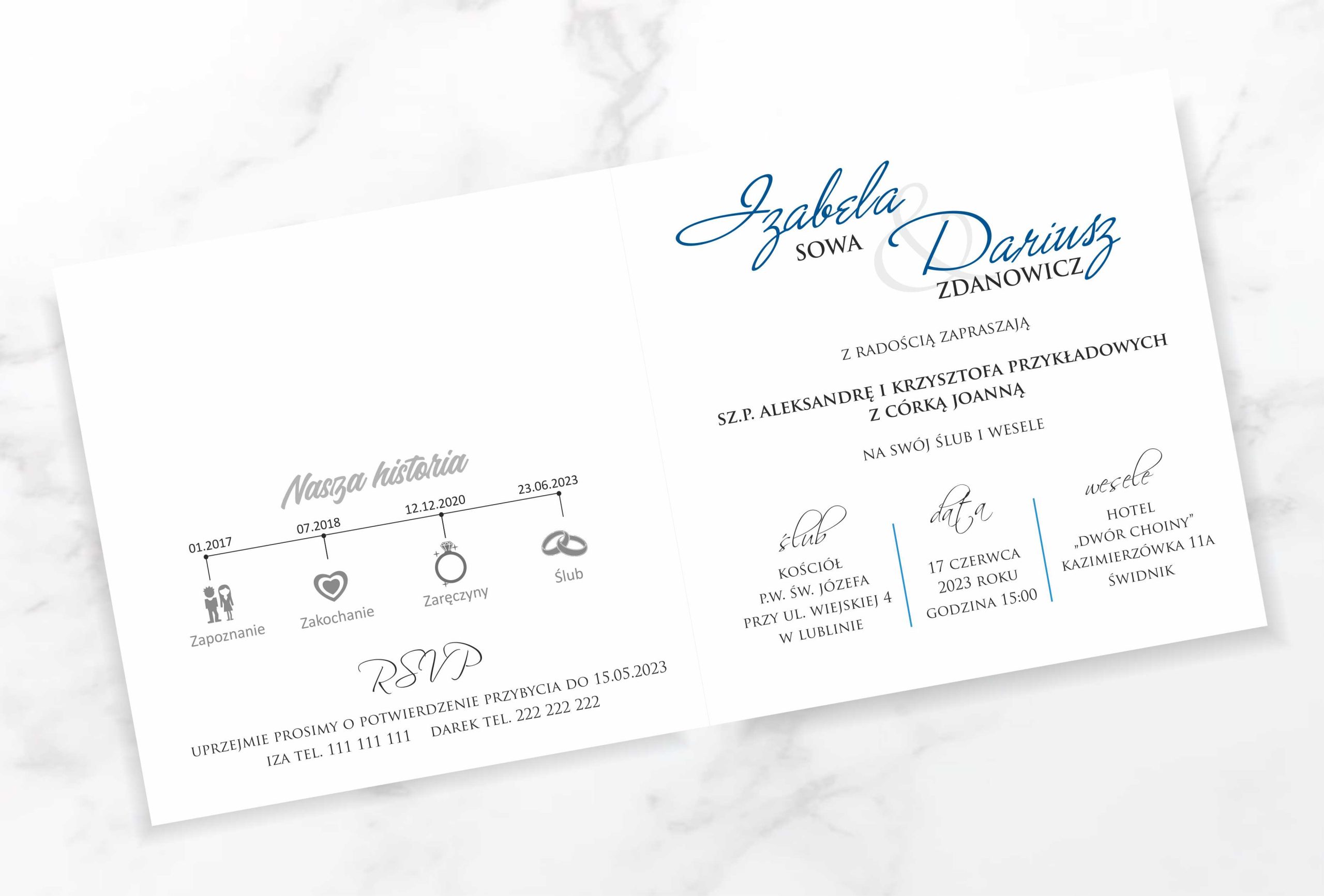 Zaproszenie Z4 - obrazek 2